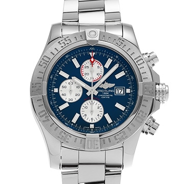 ブライトリング スーパーアベンジャー II A1337111/C871 ブルー/シルバー メンズ 時計 【中古】【wristwatch】