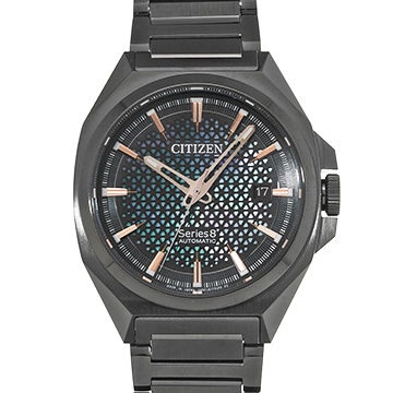 シチズン ザ・シチズン シリーズ8 NA1015-81Z シェル/ブラック メンズ 時計 【中古】【wristwatch】