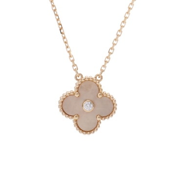 ヴァン クリーフ&アーペル ヴィンテージアルハンブラ ネックレス 2018年ホリデー ゴールド VCARP2R700 K18イエローゴールド YG レディース ジュエリー 【中古】【jewelry】