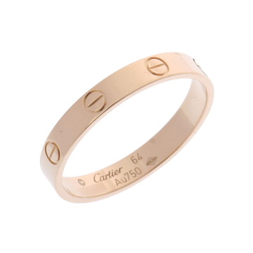 カルティエ ミニラブ リング #64 ゴールド K18イエローゴールド YG レディース ジュエリー 【中古】【jewelry】