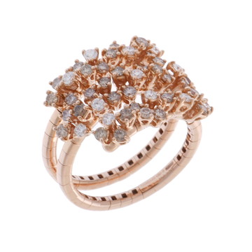 ダミアーニ ミモザリング #52-54 ゴールド 20078482 K18ピンクゴールド PG レディース ジュエリー 【中古】【jewelry】