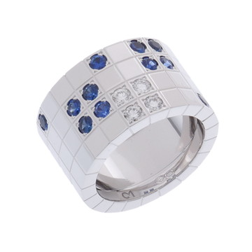 カルティエ パイエットリング #50 シルバー N4128850 K18ホワイトゴールド WG レディース ジュエリー 【中古】【jewelry】