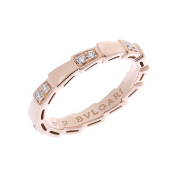 ブルガリ セルペンティヴァイパー リング #57 ゴールド 353274 K18ピンクゴールド PG レディース ジュエリー 【中古】【jewelry】