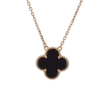 ヴァン クリーフ&アーペル ヴィンテージアルハンブラ ネックレス ゴールド K18イエローゴールド YG レディース ジュエリー 【中古】【jewelry】