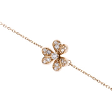 ヴァン クリーフ&アーペル フリヴォル ブレスレット パヴェ ゴールド K18イエローゴールド YG レディース ジュエリー 【中古】【jewelry】