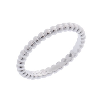 ヴァン クリーフ&アーペル ペルレリング スモール #49 ゴールド VCARPJME49 K18ホワイトゴールド WG レディース ジュエリー 【中古】【jewelry】