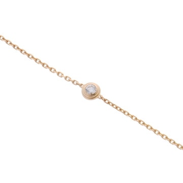 カルティエ ダムール ブレスレット XS ゴールド K18イエローゴールド YG レディース ジュエリー 【中古】【jewelry】