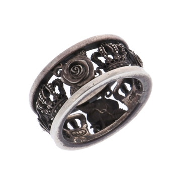 ジャスティンデイビス マイラブ リング シルバー シルバー925 レディース ジュエリー 【中古】【jewelry】