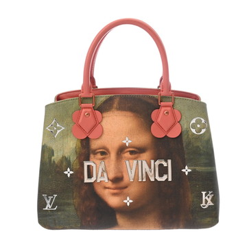 ルイ ヴィトン モンテーニュ MM マスターズコレクション DAVINCI マルチカラー M43379 レザー レディース バッグ 【中古】【bag】