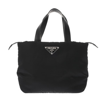 プラダ 2way ハンドバッグ ブラック ナイロン レディース バッグ 【中古】【bag】