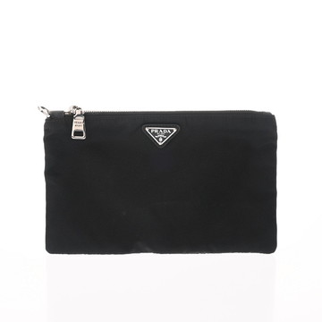 プラダ ポーチ ブラック ナイロン レディース 【中古】【bag】