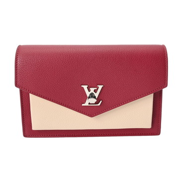 ルイ ヴィトン ポシェットロックミーチェーン リドゥヴァン/エタン/クレーム M63470 カーフレザー レディース バッグ 【中古】【bag】