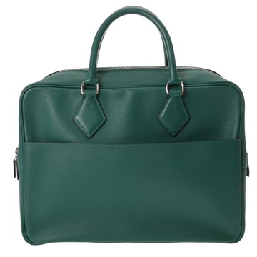 エルメス プリュム ドッグ 40 マラカイト エバーカラー レディース バッグ 【中古】【bag】