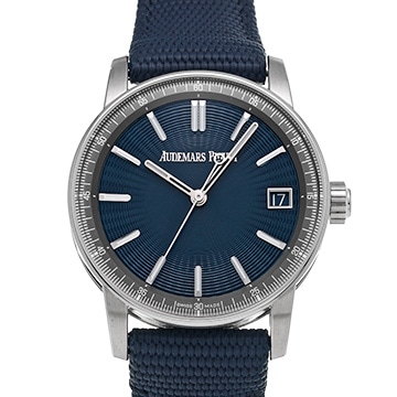 オーデマ ピゲ CODE 11.59 バイ オーデマピゲ 15210ST.OO.A348KB.01 ブルー メンズ 時計 【中古】【wristwatch】