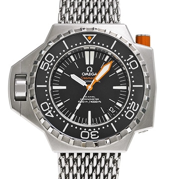 オメガ シーマスター プロプロフ 1200M コーアクシャル クロノメーター 224.30.55.21.01.001 ブラック メンズ 時計 【中古】【wristwatch】