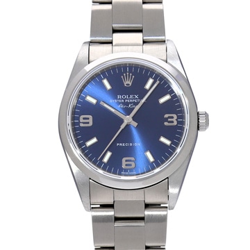 ロレックス エアキング 14000 ブルー メンズ 時計 【中古】【wristwatch】