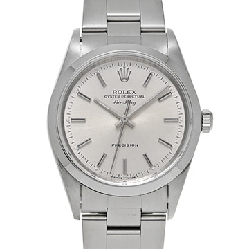 ロレックス エアキング 14000 シルバー メンズ 時計 【中古】【wristwatch】