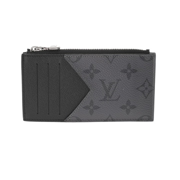 ルイ ヴィトン モノグラムエクリプスリバース コインカードホルダー ブラック M69533 モノグラムキャンバス メンズ 財布 【中古】【purse】