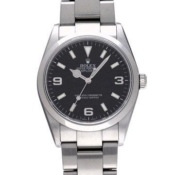 ロレックス エクスプローラー 114270 ブラック メンズ 時計 【中古】【wristwatch】