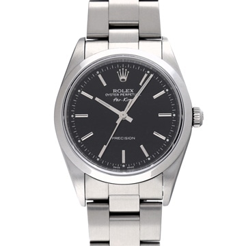 ロレックス エアキング 14000 ブラック メンズ 時計 【中古】【wristwatch】
