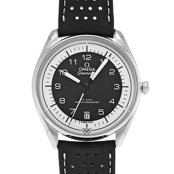 オメガ シーマスター オリンピック オフィシャル タイムキーパー 522.32.40.20.01.003 ブラック/ホワイト メンズ 時計 【中古】【wristwatch】