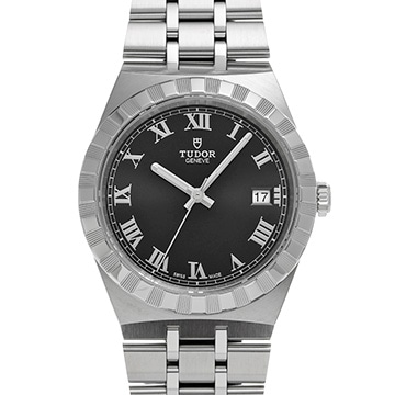 チューダー / チュードル ロイヤル 28500 ブラック メンズ 時計 【中古】【wristwatch】