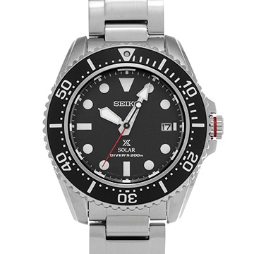 セイコー プロスペックス ダイバースキューバ SBDJ051 ブラック メンズ 時計 【中古】【wristwatch】
