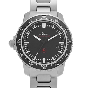 ジン パイロットウォッチ EZM3F ブラック メンズ 時計 【中古】【wristwatch】