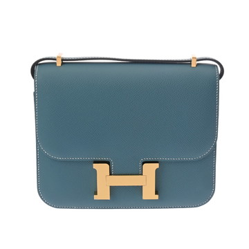 エルメス コンスタンス3 18 ミロワール ニューブルージーン ヴォーエプソン レディース バッグ 【未使用】【bag】