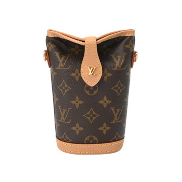 ルイ ヴィトン モノグラム フォールド ミー ポーチ ブラウン M80874 モノグラムキャンバス レディース バッグ 【中古】【bag】