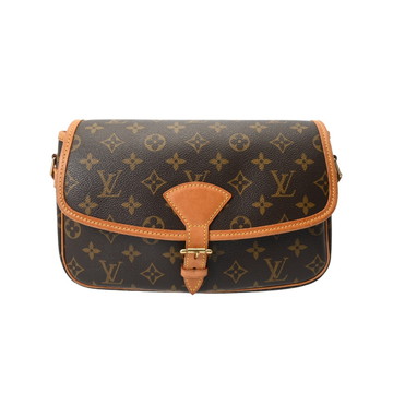ルイ ヴィトン モノグラム ソローニュ ブラウン M42250 モノグラムキャンバス レディース バッグ 【中古】【bag】
