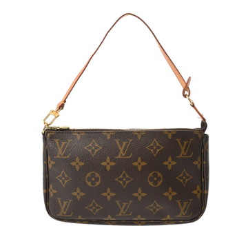 ルイ ヴィトン モノグラム ポシェット アクセソワール ブラウン M51980 モノグラムキャンバス レディース 【中古】【bag】