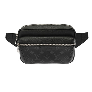 ルイ ヴィトン タイガラマ バムバッグ アウトドア ノワール M30245 レザー メンズ バッグ 【中古】【bag】