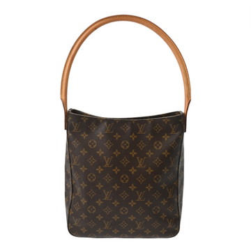 ルイ ヴィトン モノグラム ルーピング GM  ブラウン M51145 モノグラムキャンバス レディース バッグ 【中古】【bag】