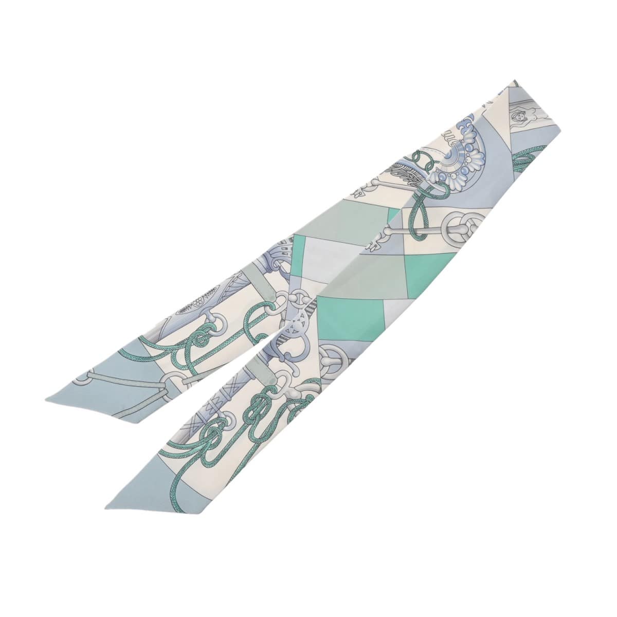 エルメス ツイリー CAMAILS マルチカラー シルク100％ レディース 【中古】【other】