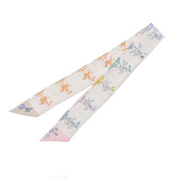 エルメス ツイリー HERMES PARADE マルチカラー シルク100％ レディース 【中古】【other】