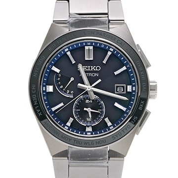 セイコー アストロン ネクスター SBXY051 ブラック メンズ 時計 【中古】【wristwatch】