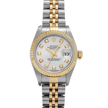 ロレックス デイトジャスト 79173G シルバー/ダイヤモンド レディース 時計 【中古】【wristwatch】