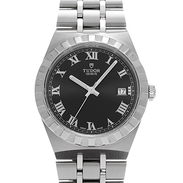 チューダー / チュードル ロイヤル 28500 ブラック メンズ 時計 【中古】【wristwatch】