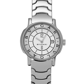 ブルガリ ソロテンポ ST29S ホワイト レディース 時計 【中古】【wristwatch】