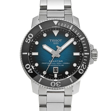 ティソ シースター 2000 プロフェッショナル T120.607.11.041.00 ブルー・グラデーション メンズ 時計 【中古】【wristwatch】