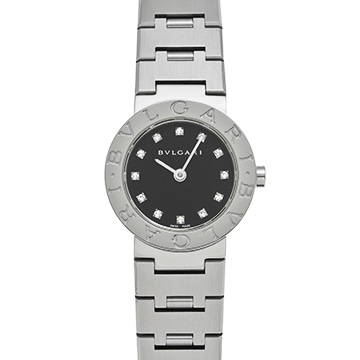 ブルガリ ブルガリ ブルガリ BB23SS ブラック/ダイヤモンド レディース 時計 【中古】【wristwatch】