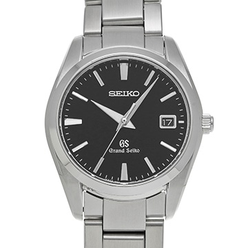 グランドセイコー ヘリテージコレクション クォーツ SBGX061 ブラック メンズ 時計 【中古】【wristwatch】