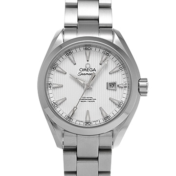 オメガ シーマスター アクアテラ コーアクシャル 231.10.34.20.04.001 ホワイト レディース 時計 【中古】【wristwatch】