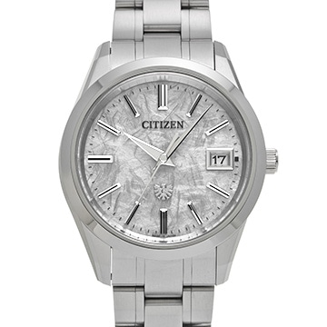 シチズン ザ シチズン AQ4100-57B シルバー メンズ 時計 【中古】【wristwatch】