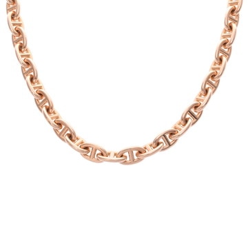 エルメス シェーヌダンクル ネックレス PM 43コマ ゴールド K18ピンクゴールド PG レディース ジュエリー 【中古】【jewelry】
