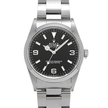 ロレックス エクスプローラー 14270 ブラック メンズ 時計 【中古】【wristwatch】