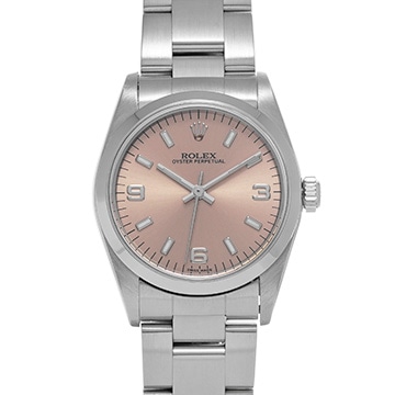 ロレックス オイスターパーペチュアル 77080 ピンク ユニセックス 時計 【中古】【wristwatch】