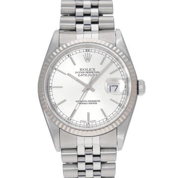ロレックス デイトジャスト 16234 シルバー メンズ 時計 【中古】【wristwatch】