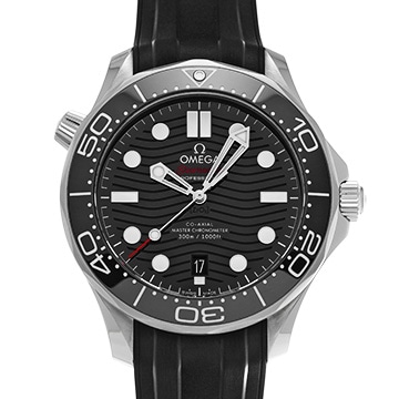 オメガ シーマスター ダイバー300 コーアクシャル マスタークロノメーター 210.32.42.20.01.001 ブラック メンズ 時計 【中古】【wristwatch】